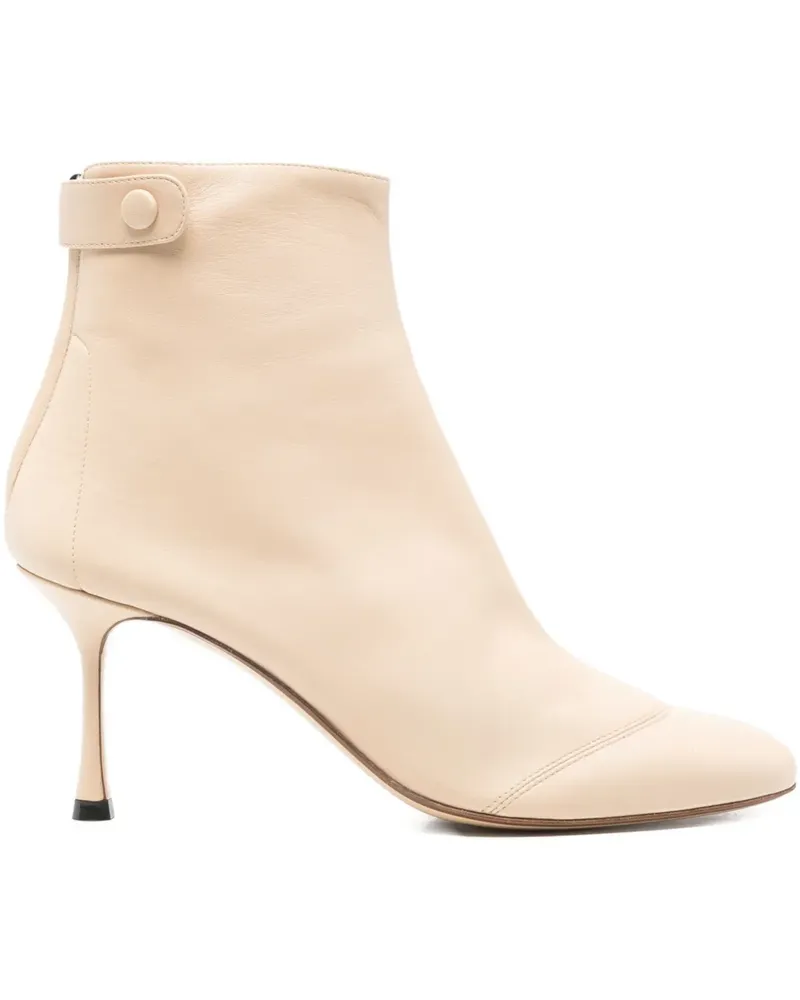 Francesco Russo Stiefel 75mm - Nude Nude
