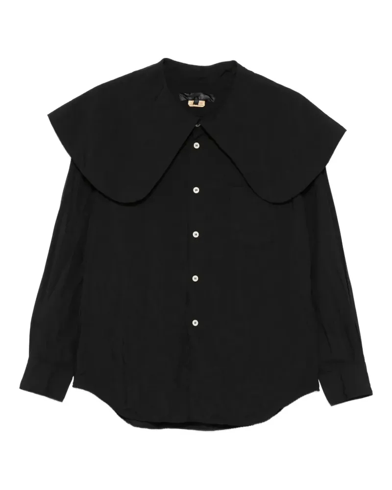 Comme des Garçons oversized-collar shirt - Schwarz Schwarz