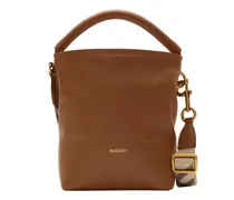 Mini B Clip Beuteltasche​ - Braun