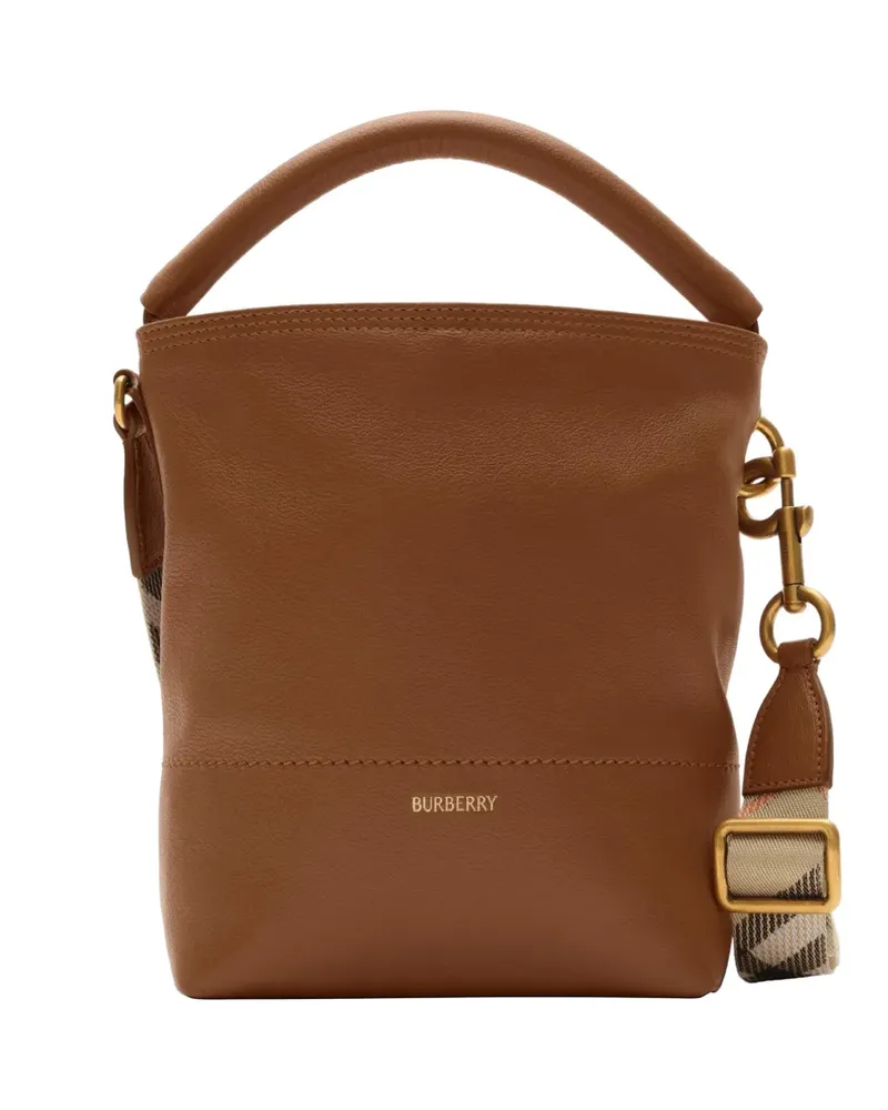 Burberry Mini B Clip Beuteltasche​ - Braun Braun