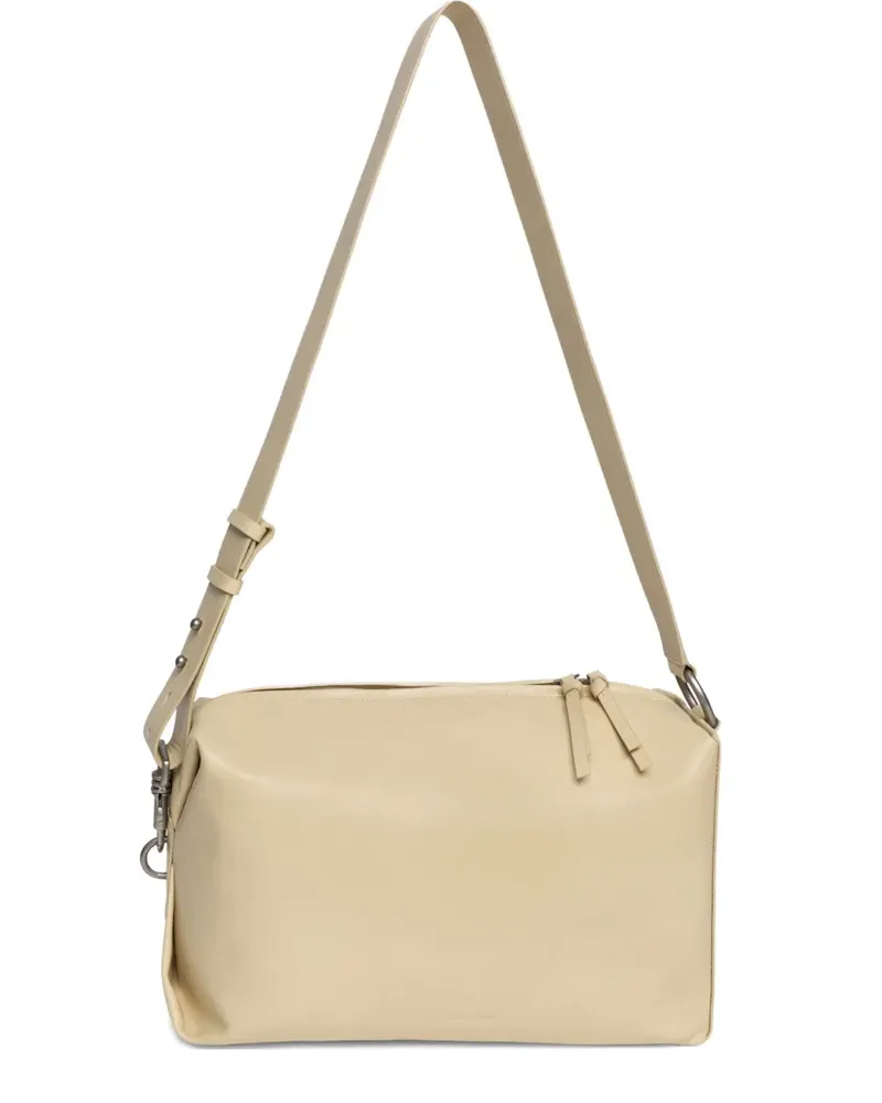 Dries van Noten Schultertasche aus Leder - Nude Nude