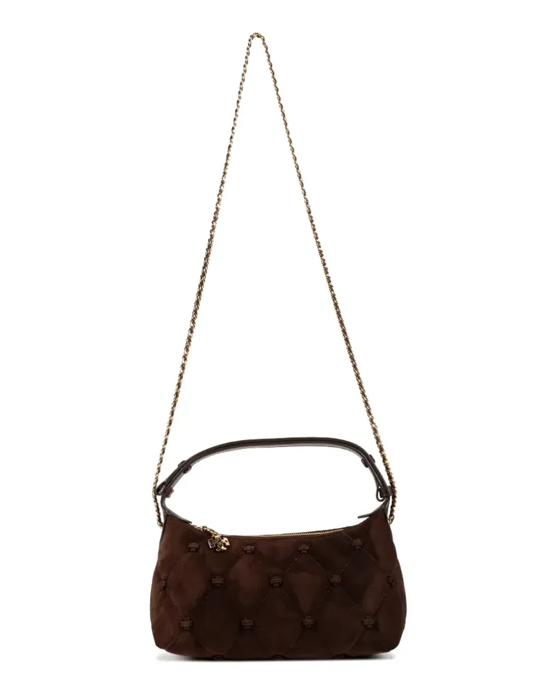 Tory Burch Bunny Knot Schultertasche - Braun Braun