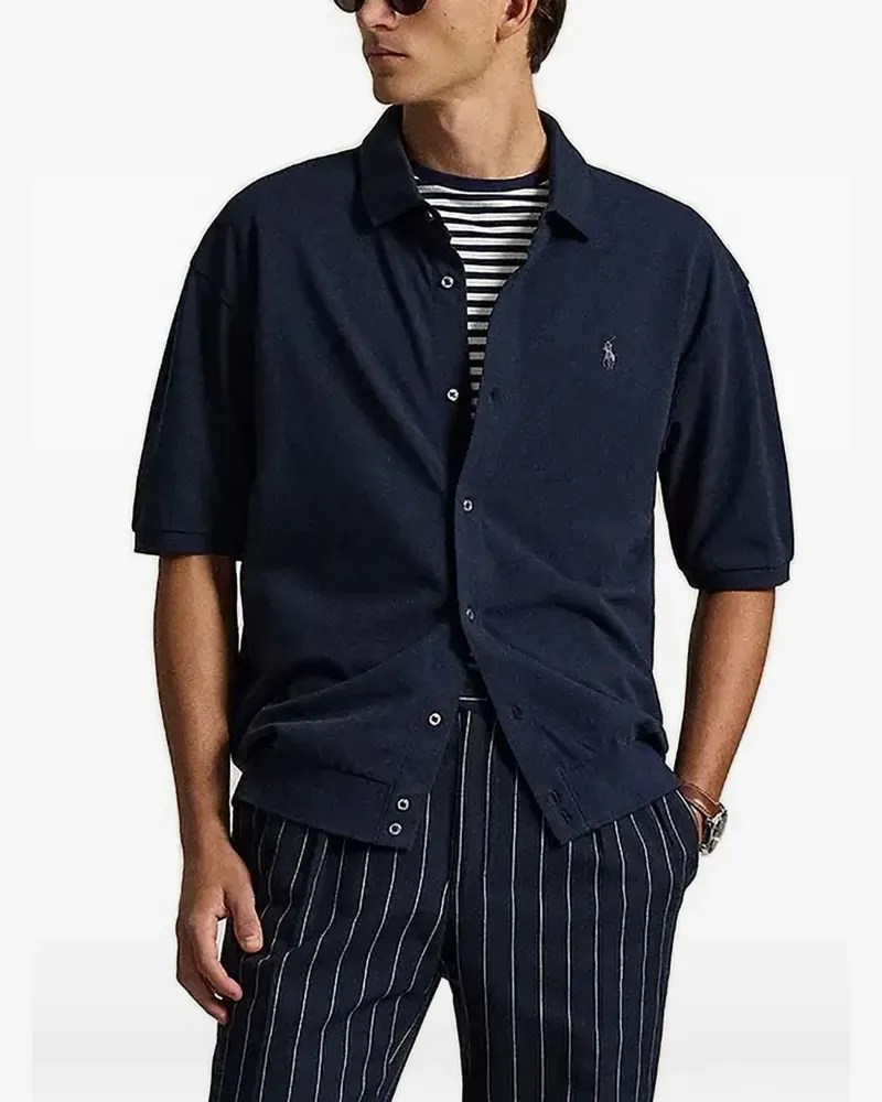 Ralph Lauren Hemd mit Logo - Blau Blau