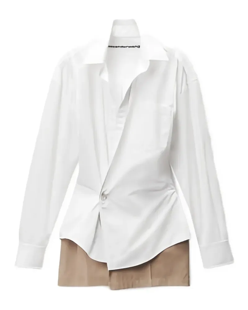 Alexander Wang Gewickeltes Minikleid - Weiß Weiß