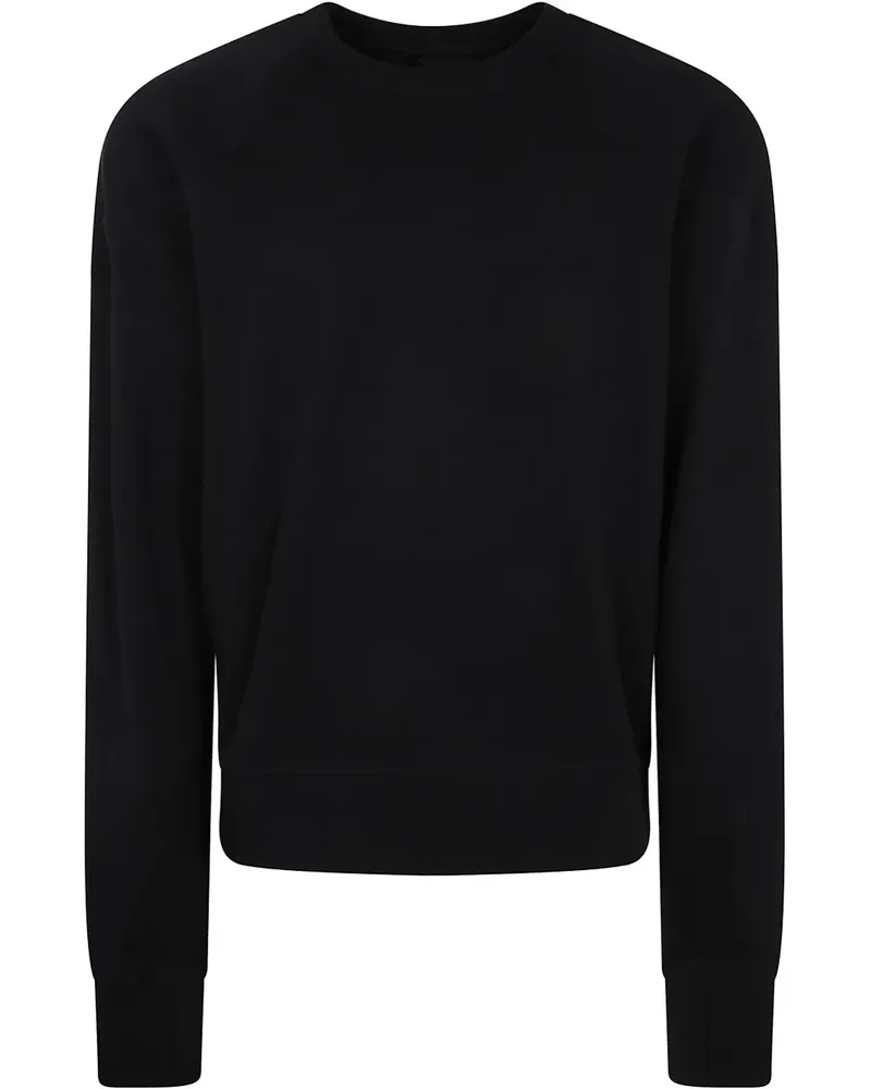 THOM KROM Sweatshirt mit Rundhalsausschnitt - Schwarz Schwarz