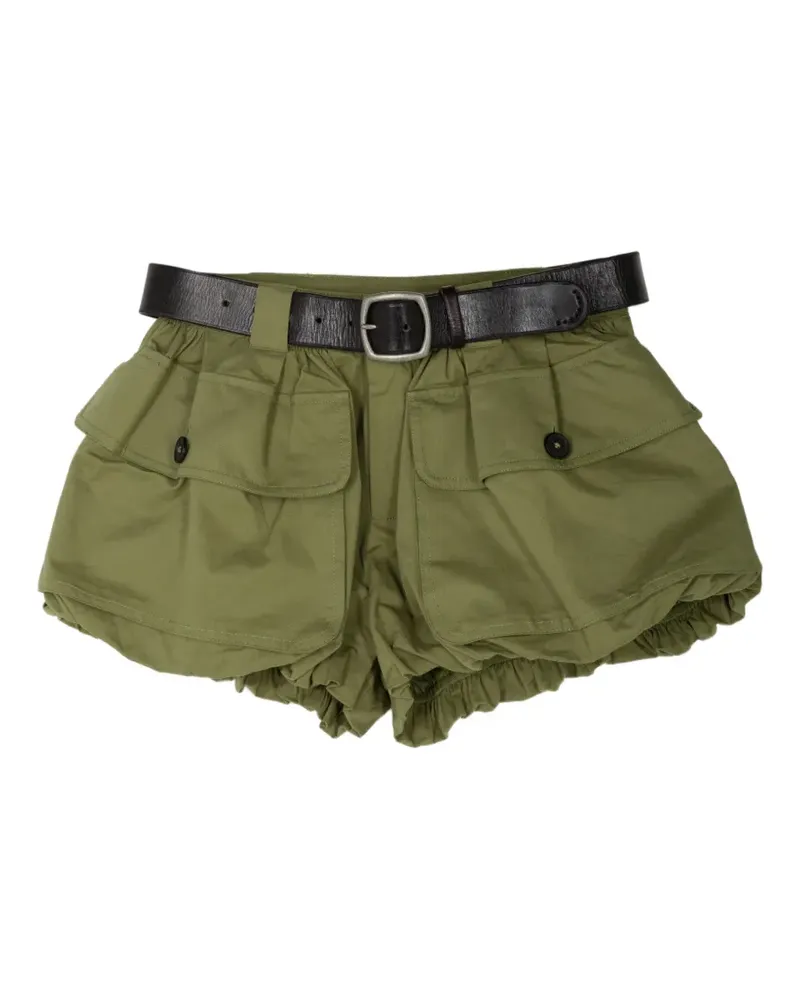 Sea Andrea bubble workwear shorts - Grün Grün