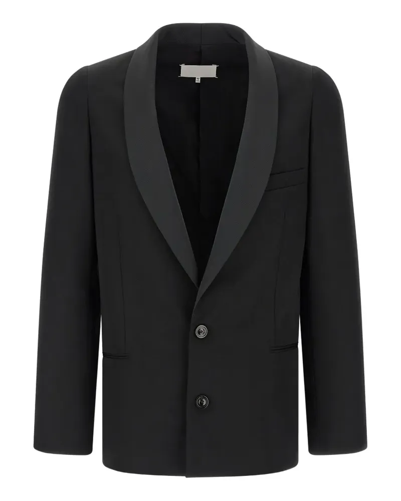 Maison Margiela virgin wool blazer - Schwarz Schwarz