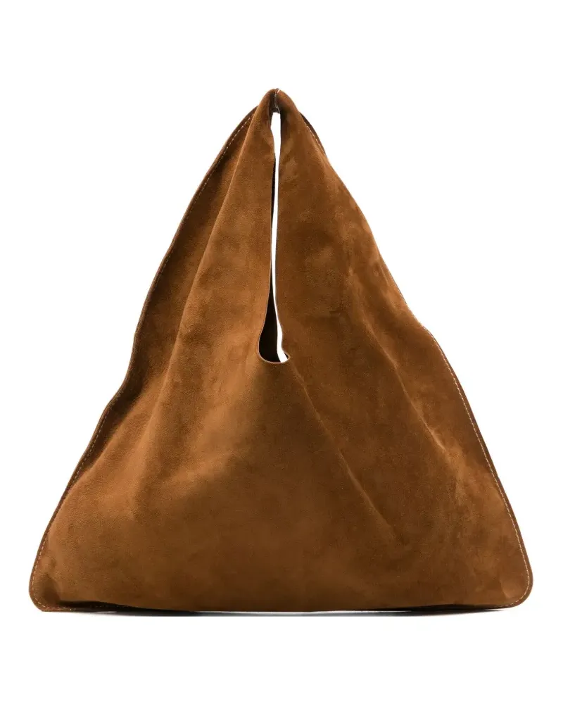 The Row Kleine Bindle Schultertasche - Braun Braun
