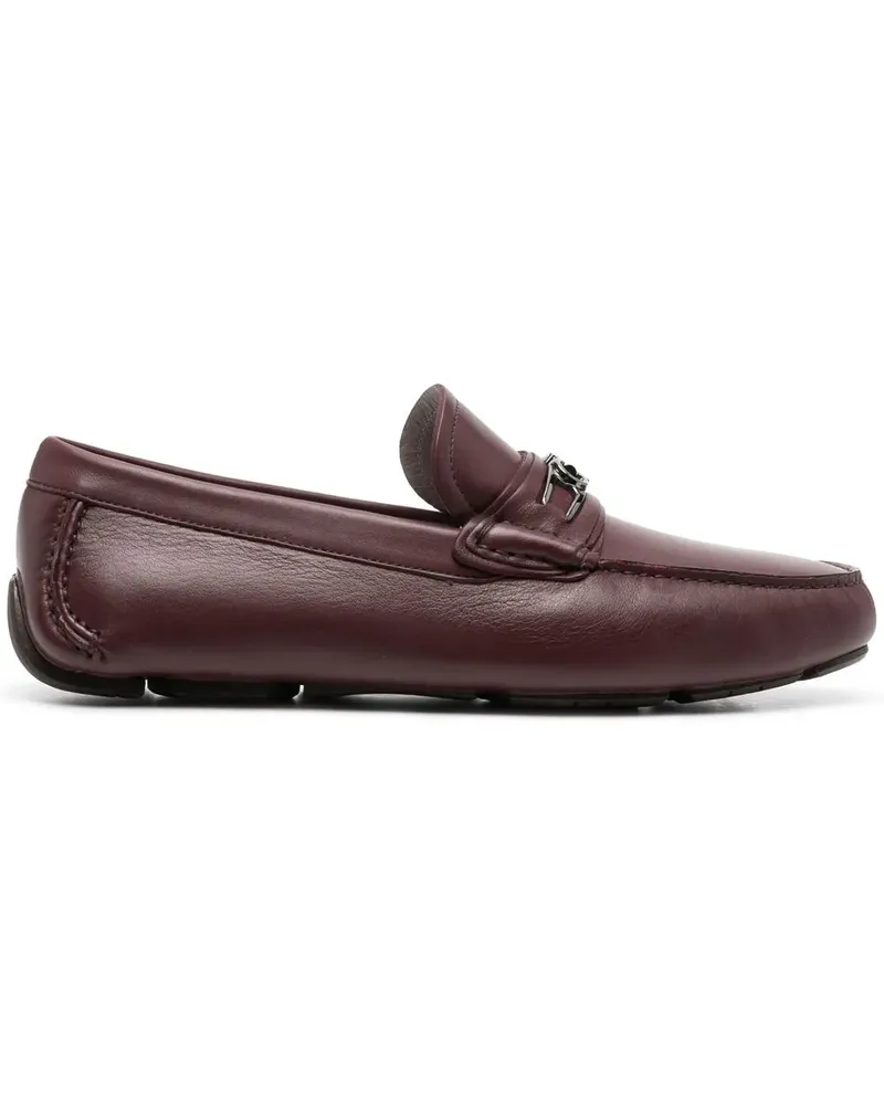 Ferragamo Loafer mit Gancini-Spange - Rot Rot