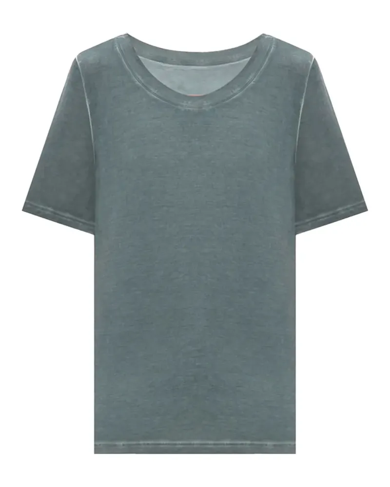 Uma Wang T-Shirt mit ausgewaschenem Effekt - Blau Blau