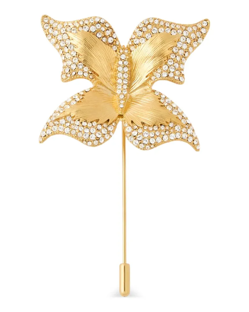 Giuseppe Zanotti Mariposa Anstecknadel - Gold Gold