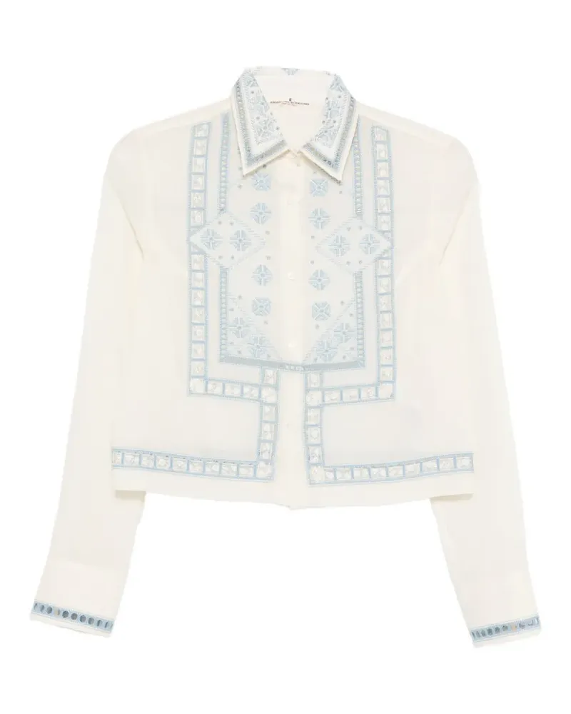 Ermanno Scervino Besticktes Top - Nude Nude