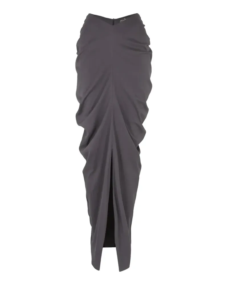 Cortana Kaz gathered maxi skirt - Grau Grau
