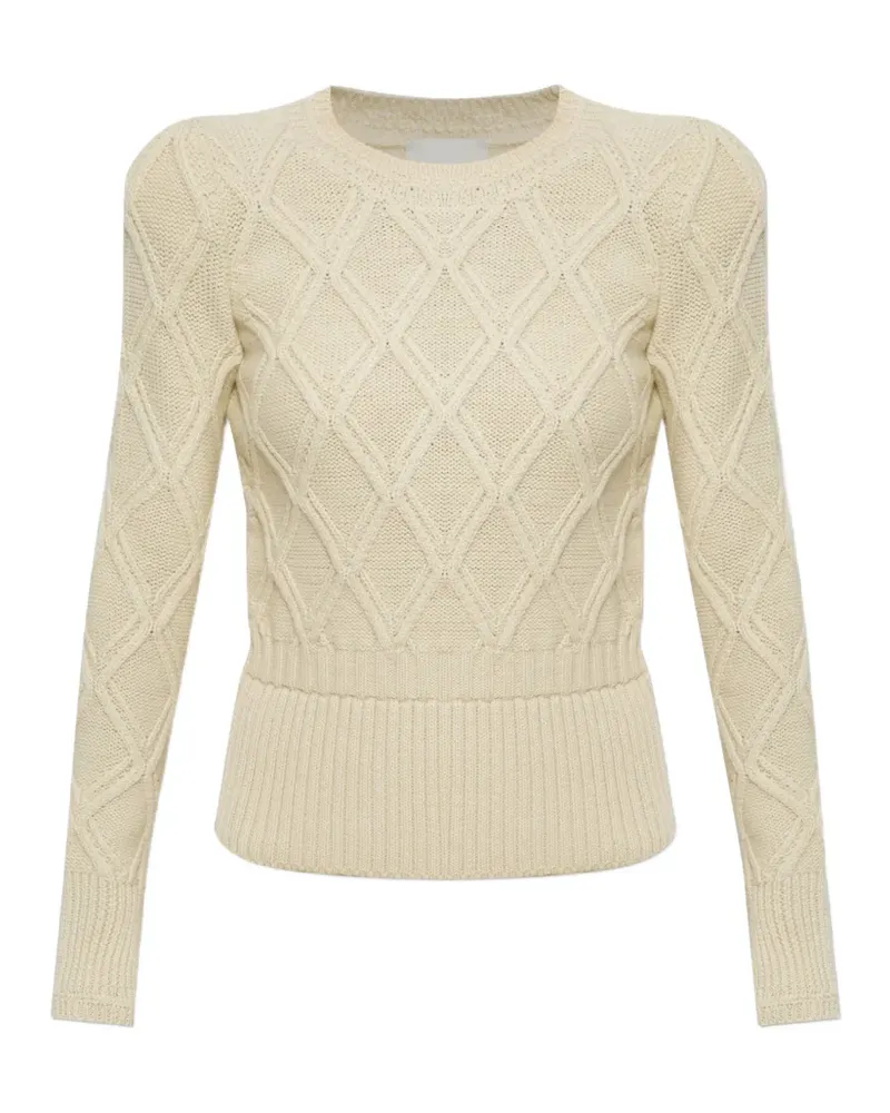Isabel Marant Holly diamond-knit - Nude Nude
