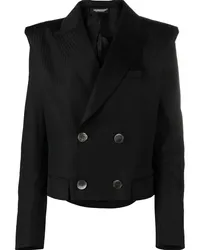 Undercover Doppelreihiger Blazer Schwarz