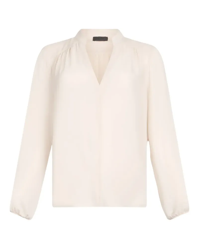 Liu Jo Bluse mit V-Ausschnitt - Nude Nude