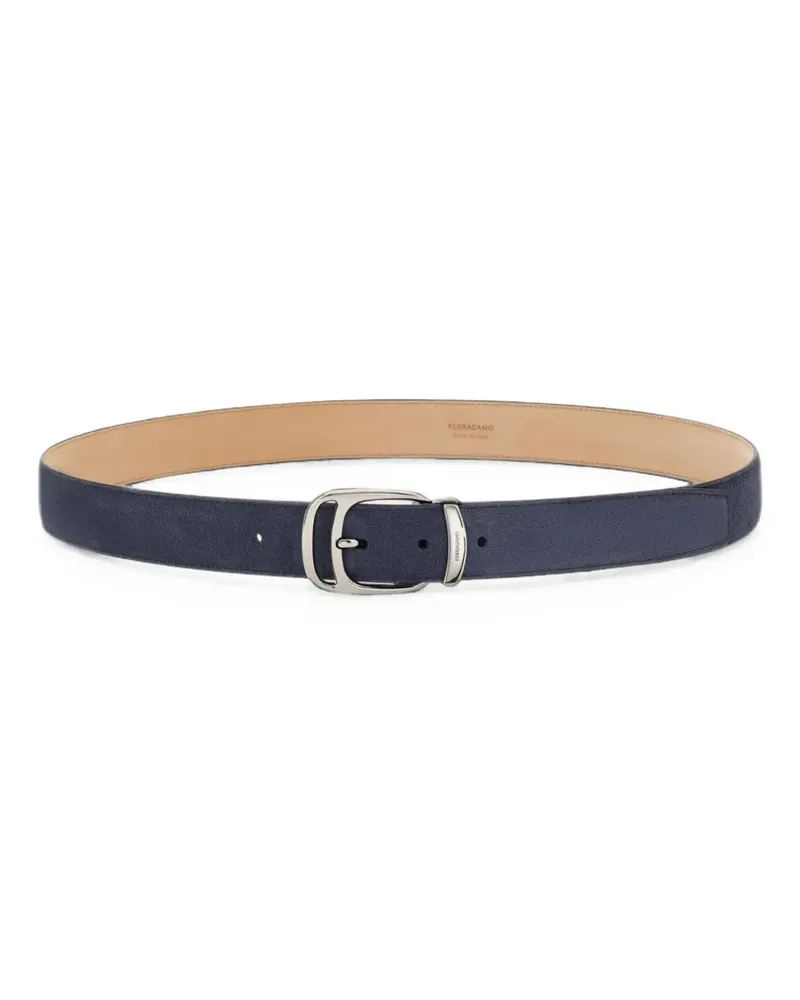 Ferragamo Verstellbarer Gürtel - Blau Blau