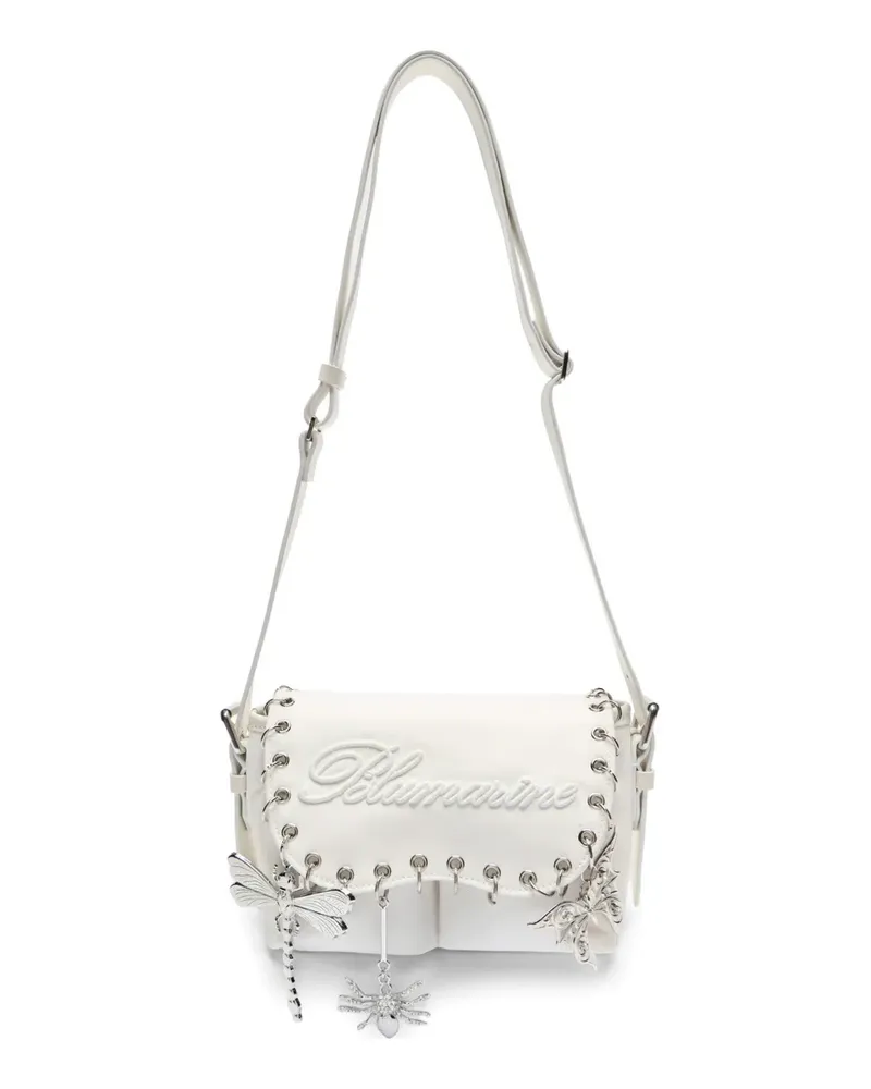 Blumarine embellishments shoulder bag - Weiß Weiß