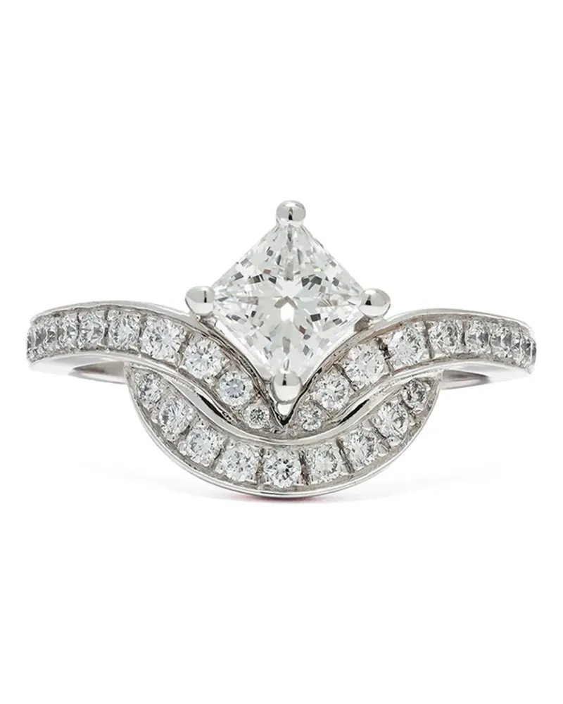 Loyal.e Paris Emblème Ring mit Diamanten - Silber Silber