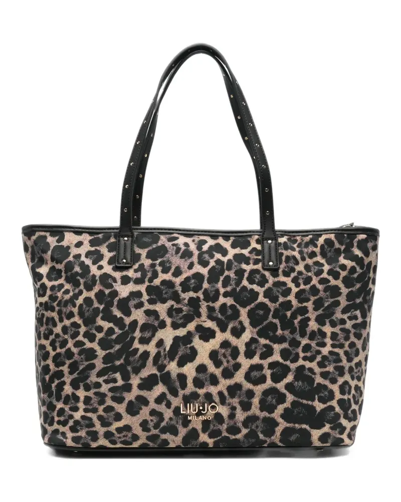 Liu Jo Toe Bag mit Leoparden-Print - Nude Nude