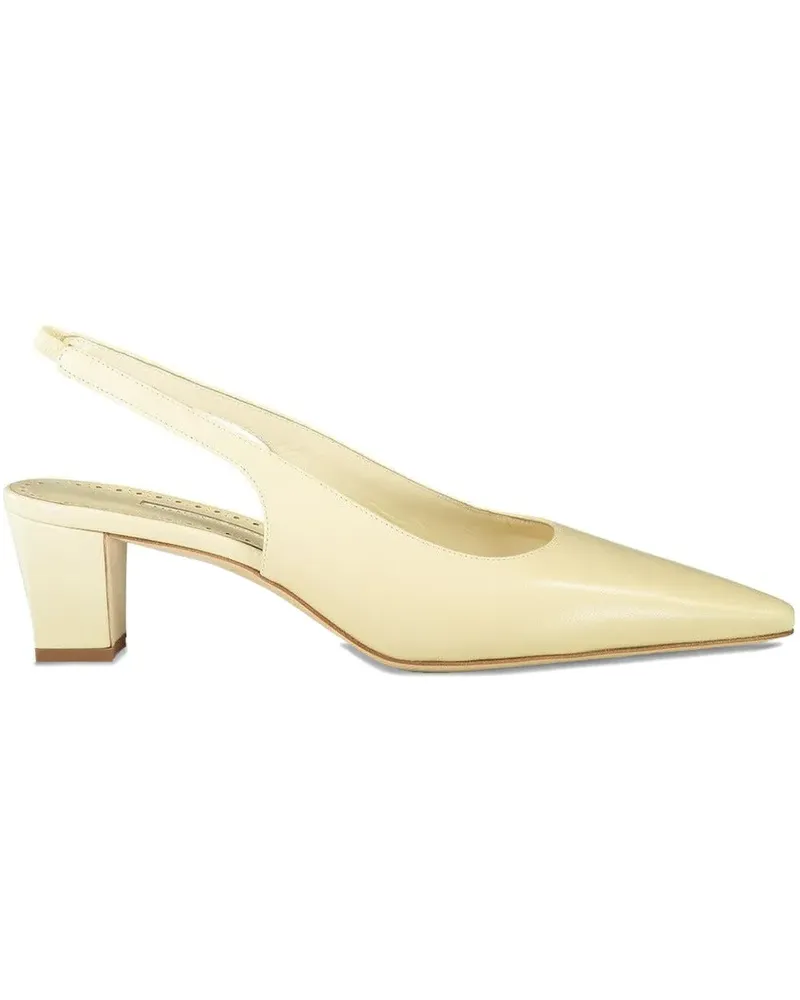 Manolo Blahnik Teutamospla Slingback-Pumps 50mm - Nude Nude