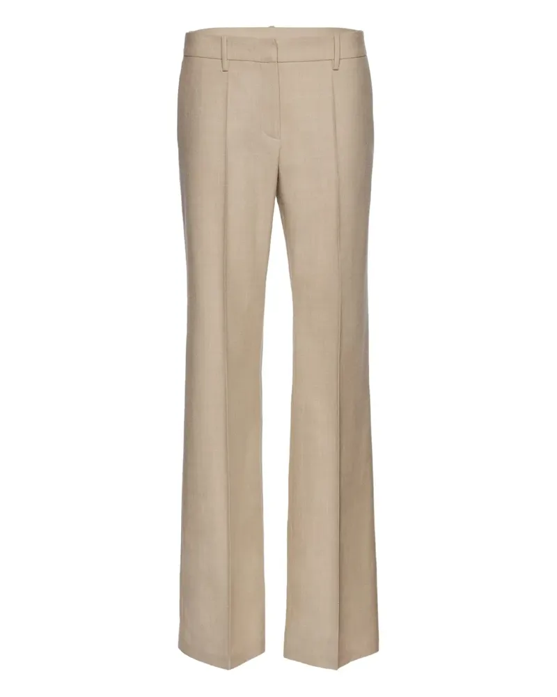 Magda Butrym Hose mit Falten - Nude Nude