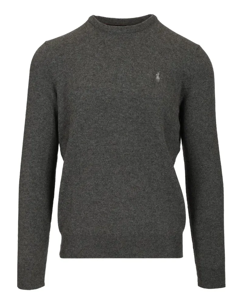 Ralph Lauren embroidered wool sweater - Grau Grau