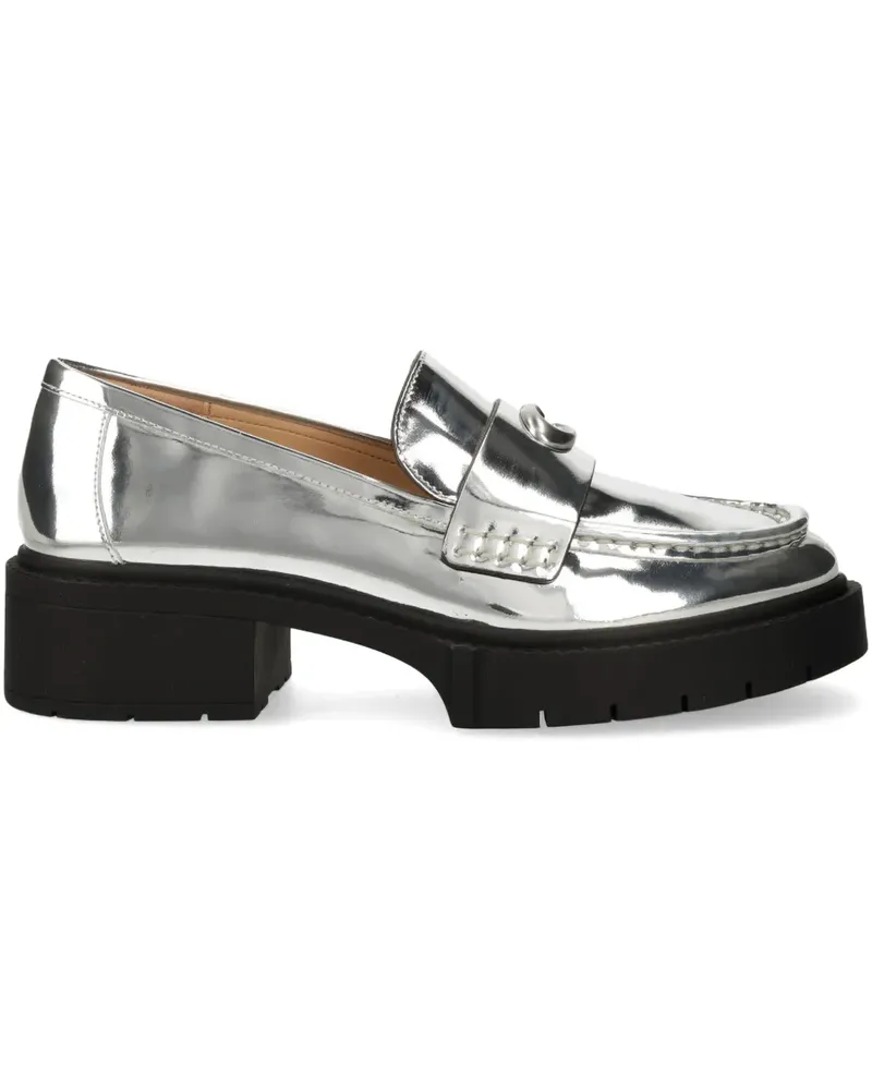 Coach Leah Loafer - Silber Silber
