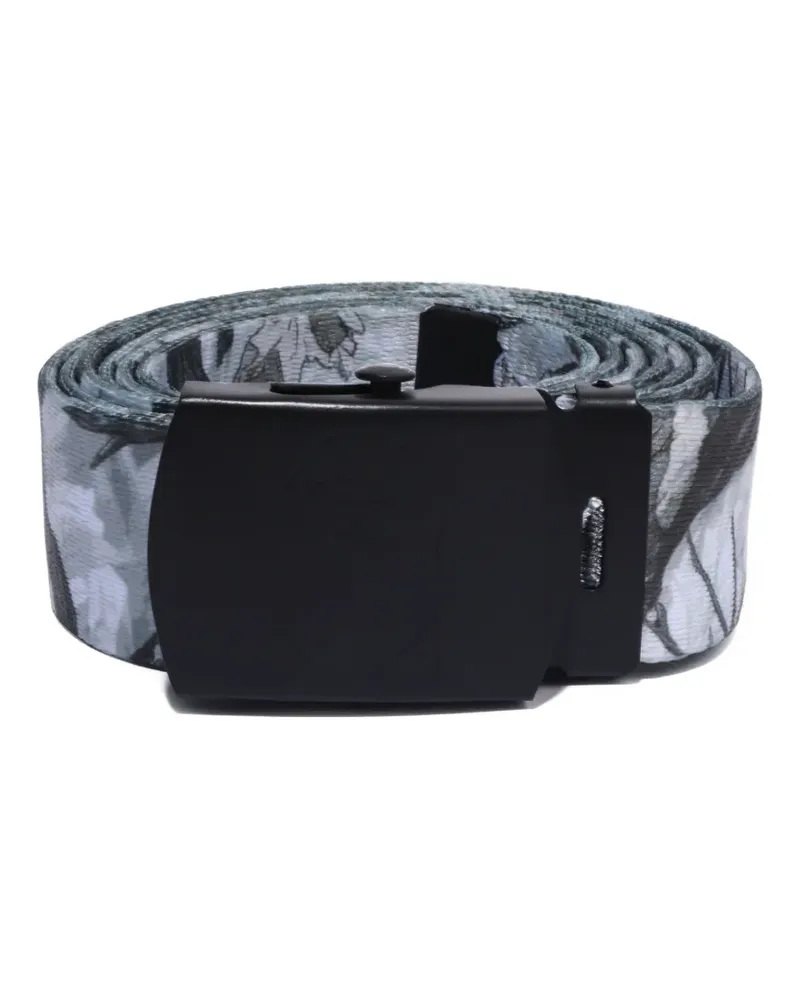 BAPE Gürtel mit grafischem Print - Schwarz Schwarz