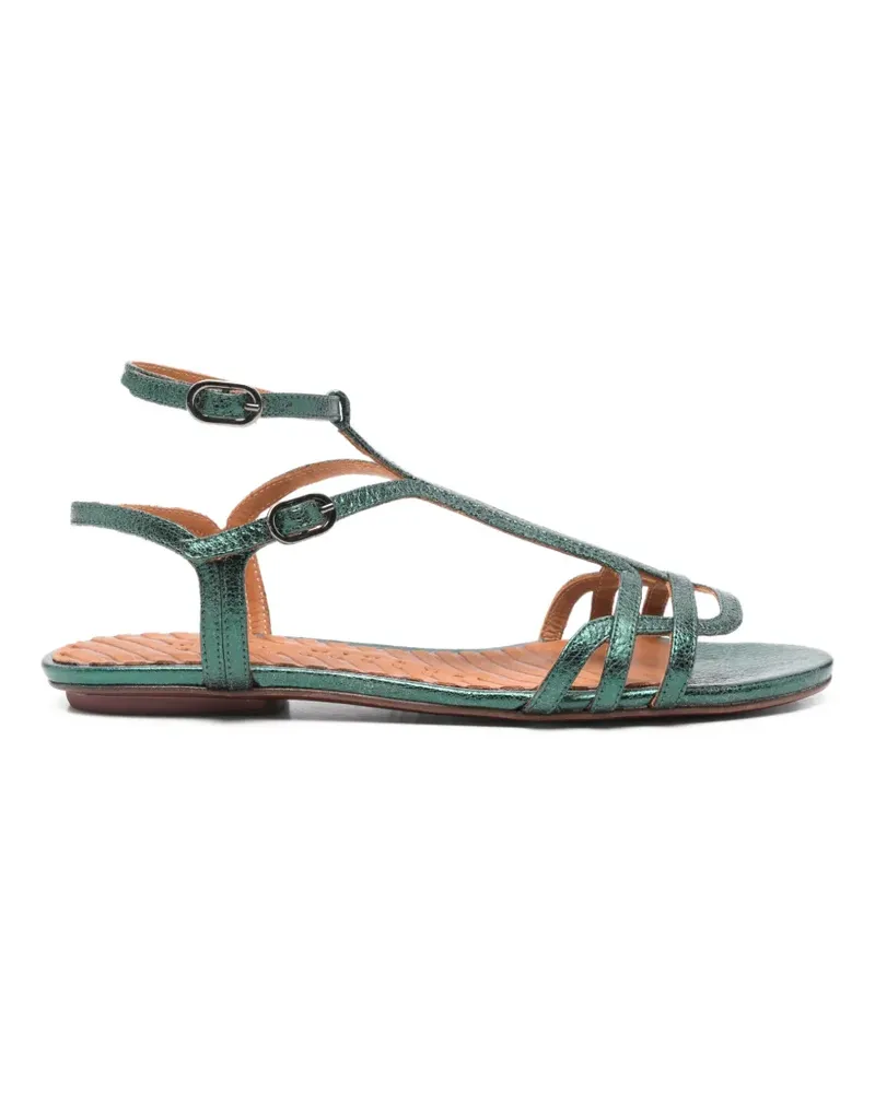 Chie Mihara Yael Sandalen mit T-Riemen - Grün Grün