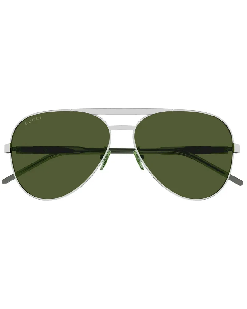Gucci Getönte Pilotenbrille - Silber Silber