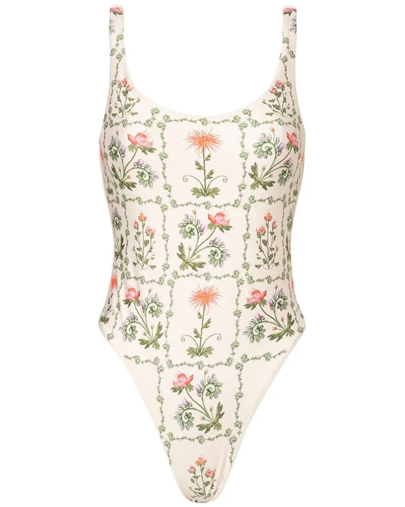 AGUA BENDITA Gema Oasis Badeanzug - Weiß Weiß