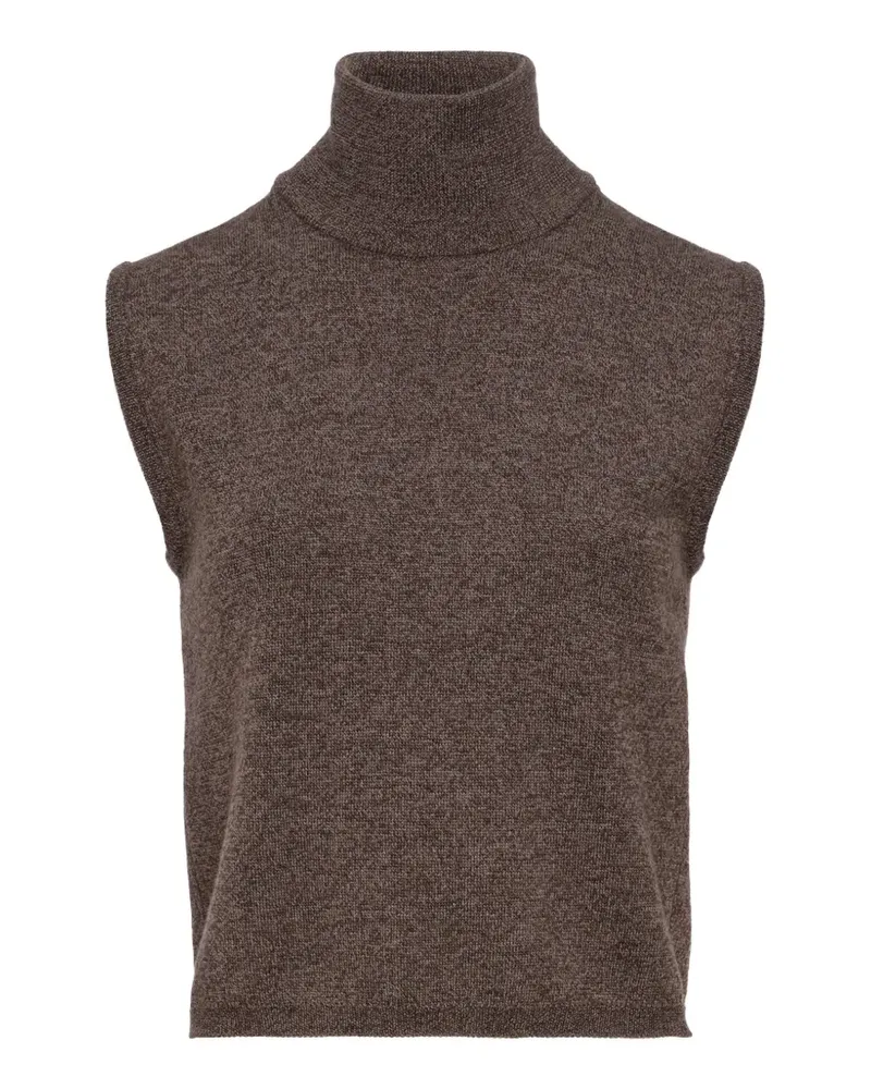 Magda Butrym Top mit Rollkragen - Braun Braun