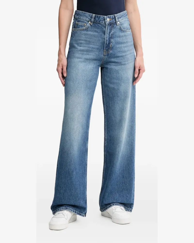 JOOP! Maila zip fly wide-leg jeans - Blau Blau