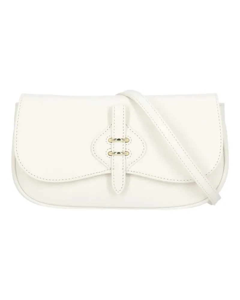 Coccinelle Mavery small grained leather shoulder bag - Nude Nude