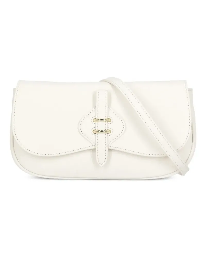 Coccinelle Mavery small grained leather shoulder bag - Nude Nude