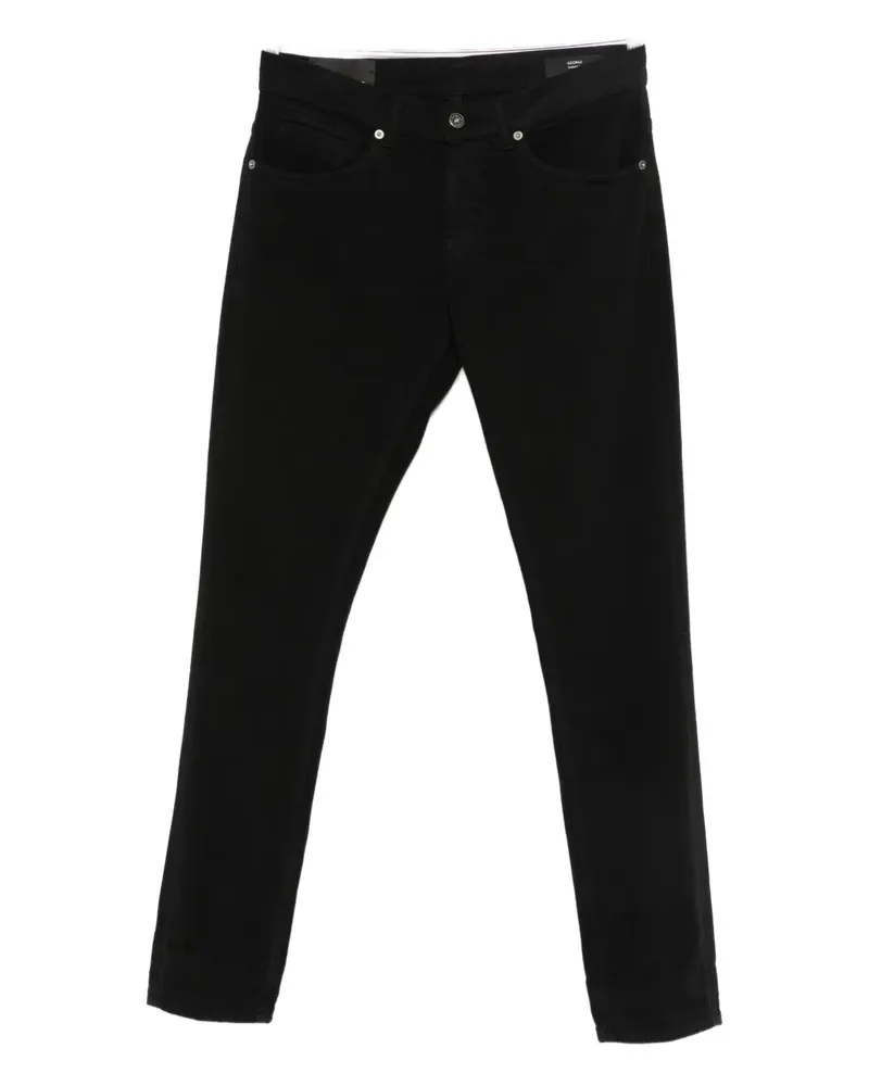 Dondup cuffed-hem jeans - Schwarz Schwarz