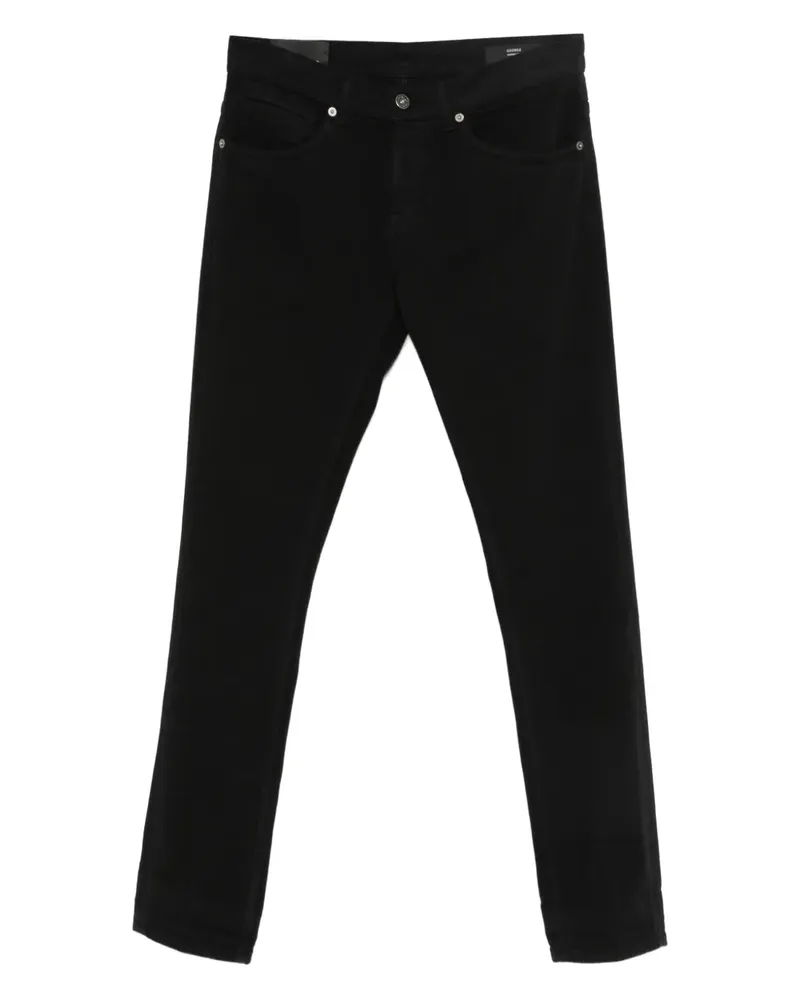 Dondup Jeans mit umgeschlagenem Saum - Schwarz Schwarz