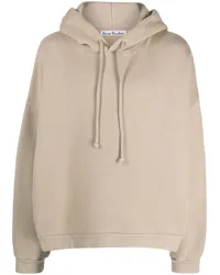 Acne Studios Hoodie mit Logo-Print Grau