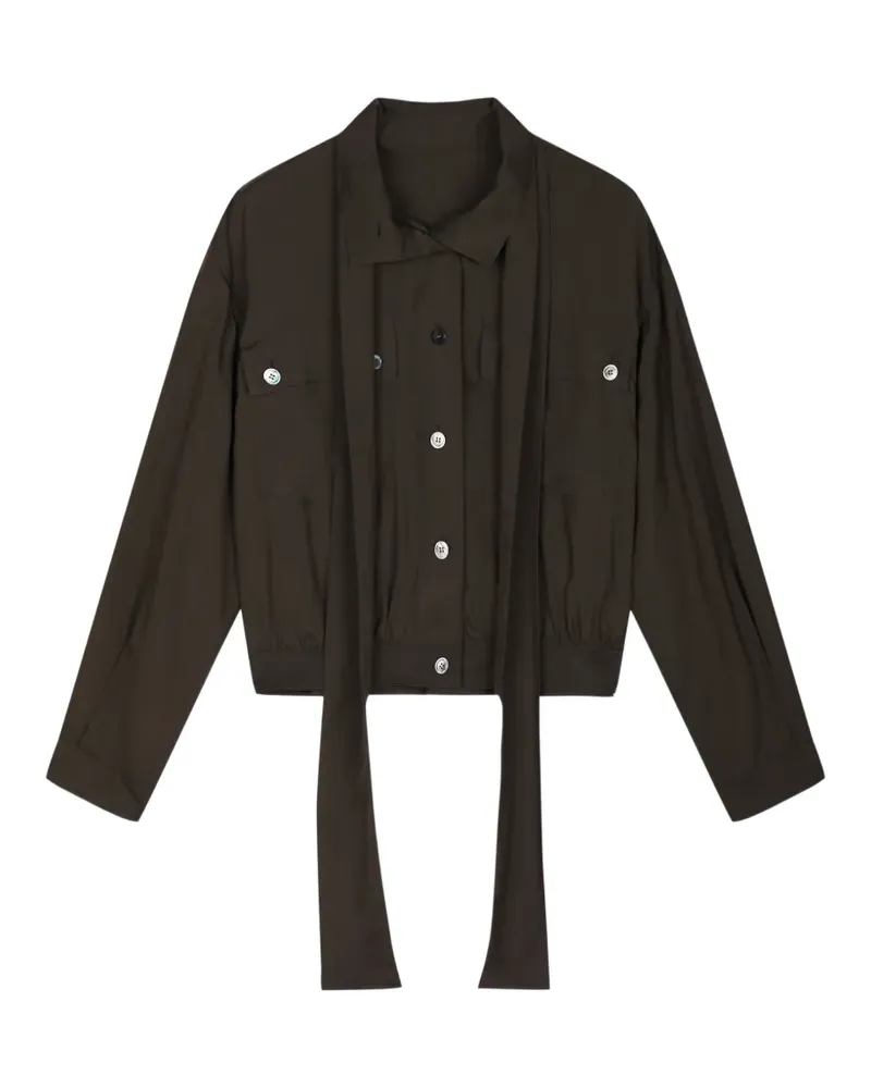 JNBY Jacke mit Schleifenkragen - Braun Braun