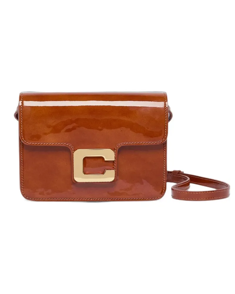 Carel Mini Sorbonne Schultertasche - Braun Braun