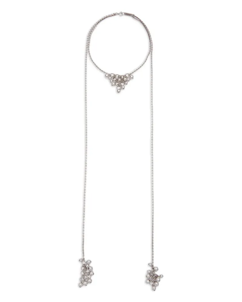 Isabel Marant Mia Halskette mit Kugeln - Silber Silber