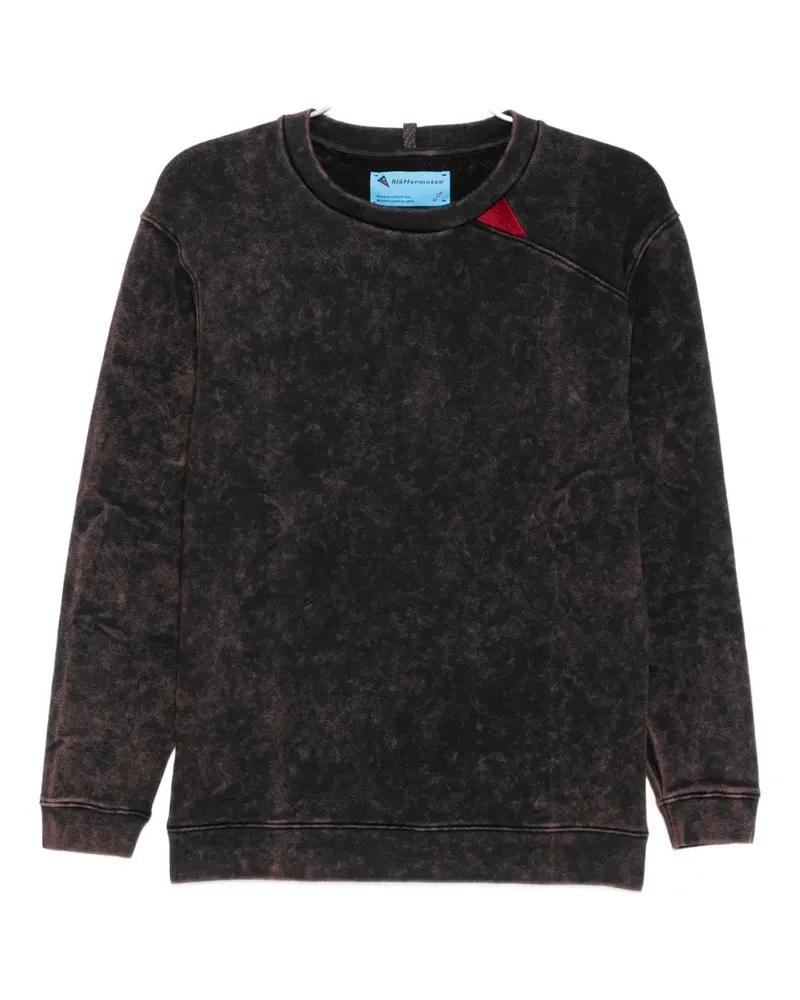 Stain Shade Sweatshirt mit Batikmuster - Grau Grau