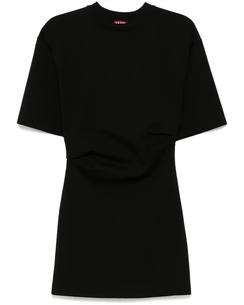 STAUD Truman Kleid - Schwarz Schwarz