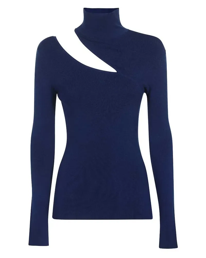 Dondup Top mit Cut-Outs - Blau Blau