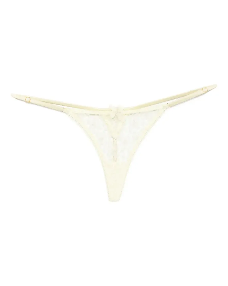 Kiki De Montparnasse Vinca G-String - Gelb Gelb
