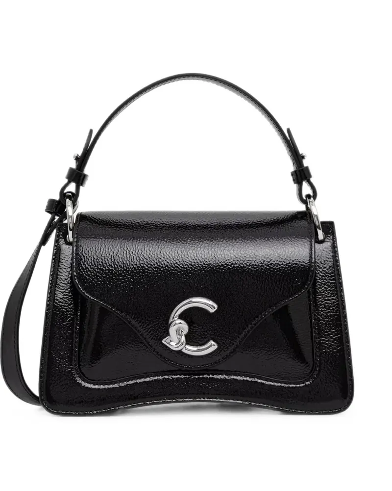Coccinelle Tote Bag mit C-Logo - Schwarz Schwarz