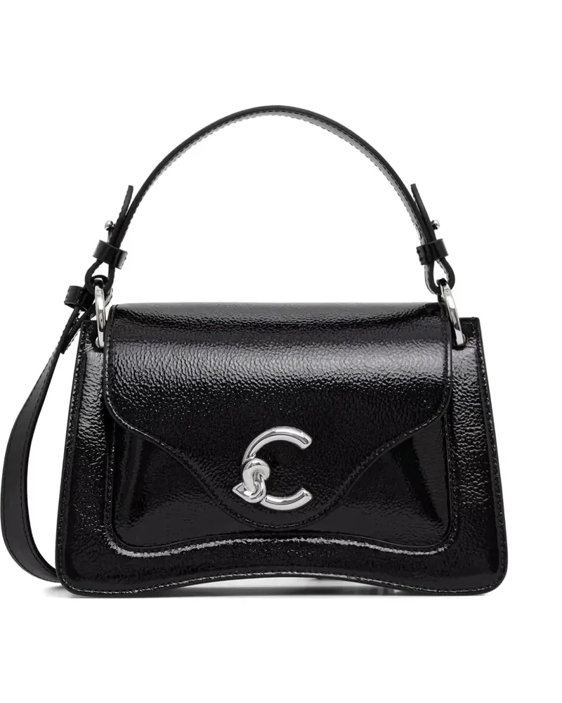 Coccinelle Tote Bag mit C-Logo - Schwarz Schwarz