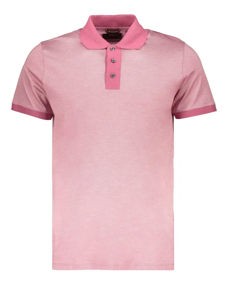 MOORER Spike Poloshirt - Rosa Rosa