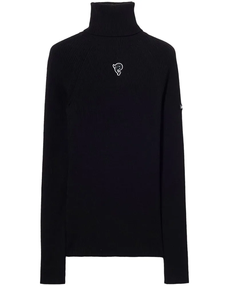 Emilio Pucci Pullover mit Logo - Schwarz Schwarz